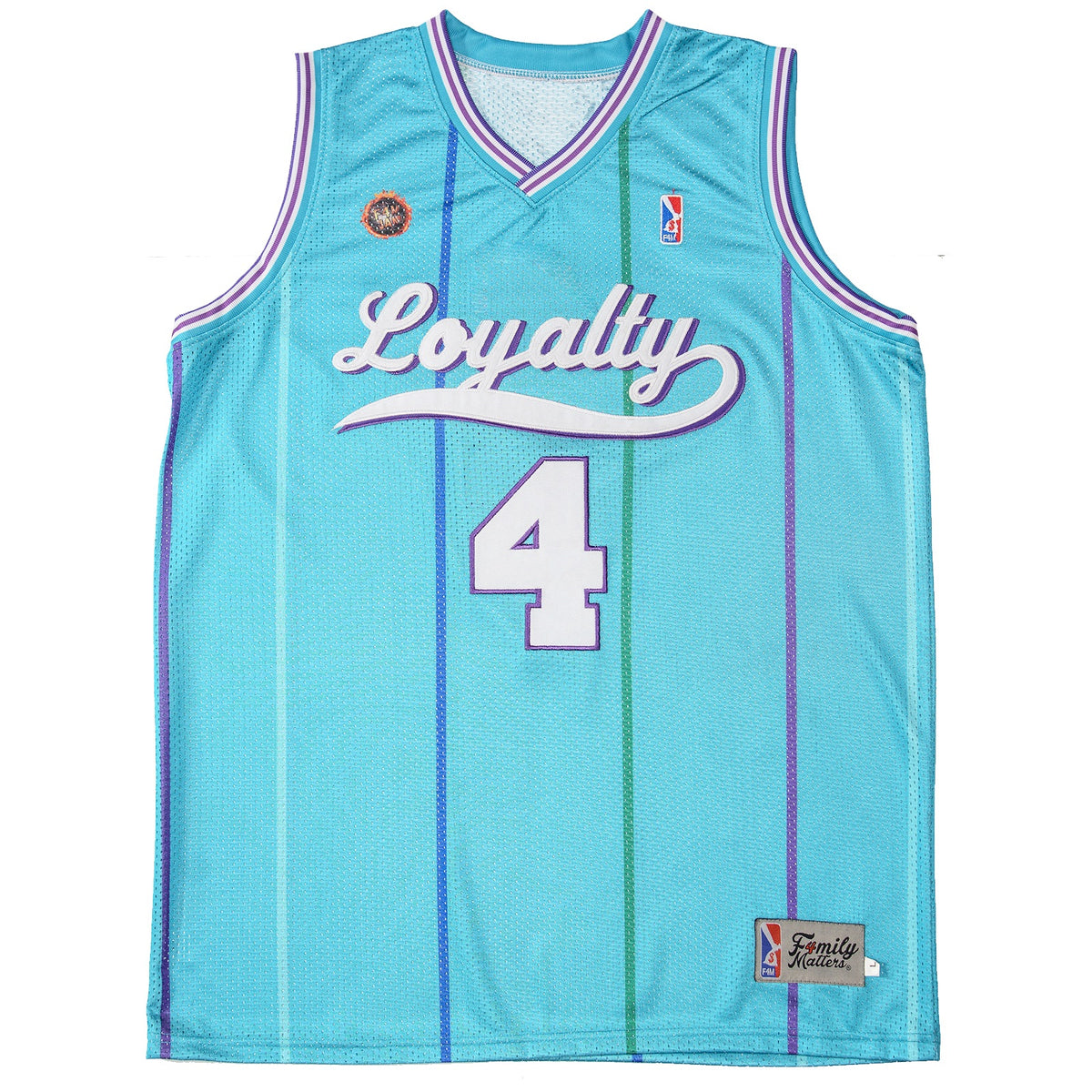 The Loyalty Basketball Jersey in Purple – F4mily Matters