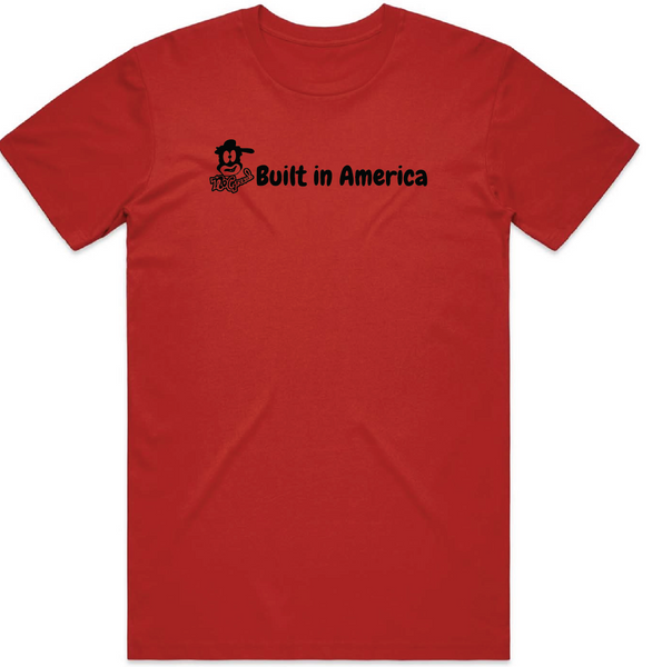 No Grease Built In America Tee