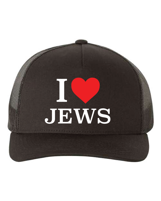 I love Jews Trucker Hat