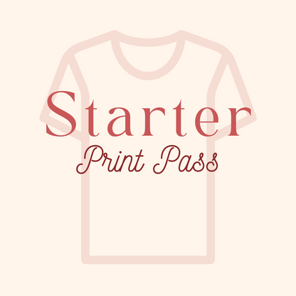 Starter Print Pass